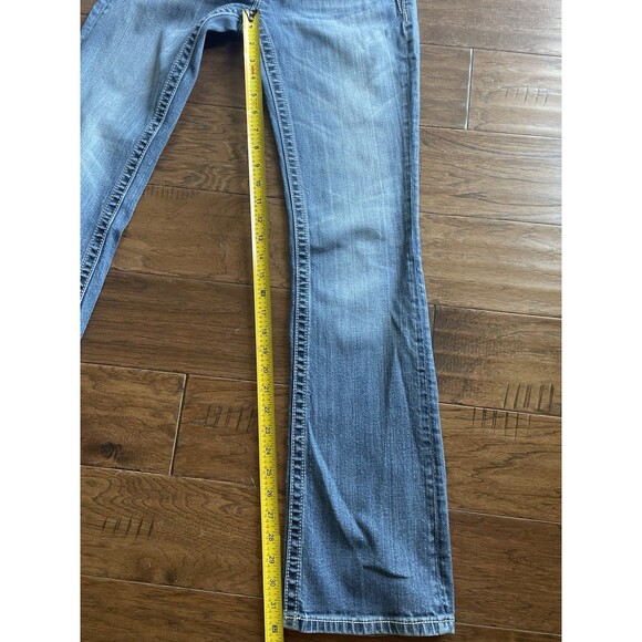 Miss Me Jeans Women’s 28 Bootcut JP5519B Embroidered Cross Bling Pocket JP5519B - Picture 13 of 13